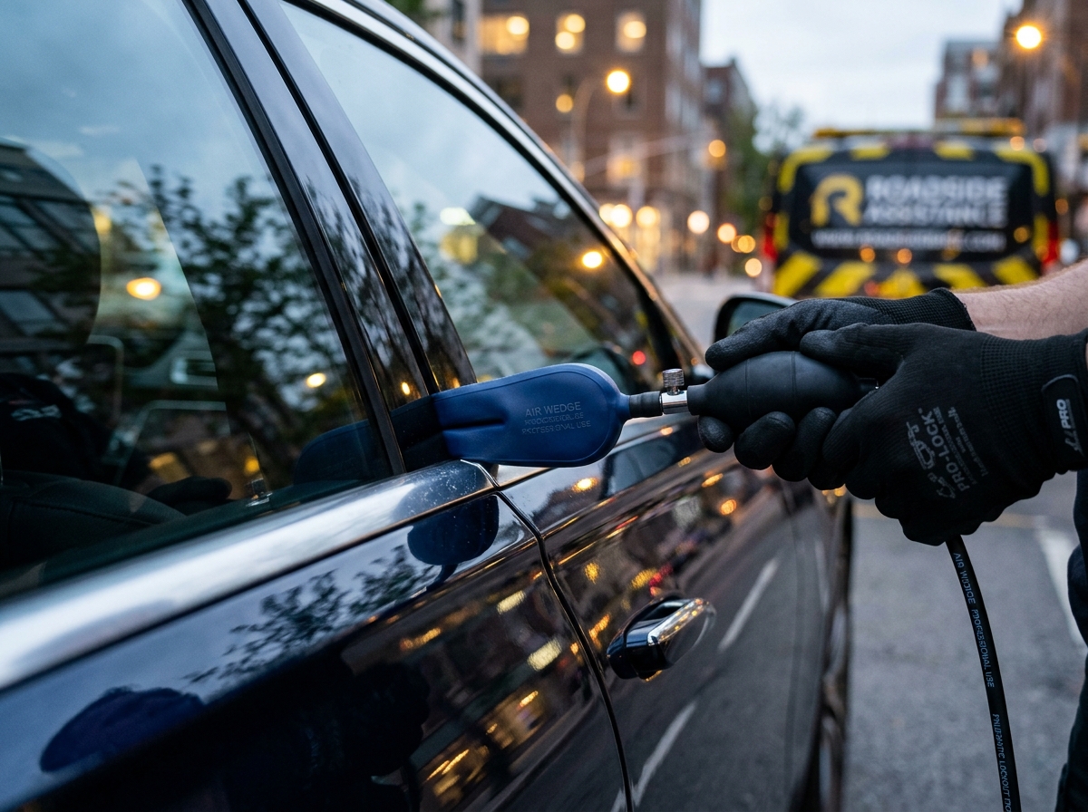 Pneumatic Air Wedge Damage-Free Automotive Lockout in Forney, TX